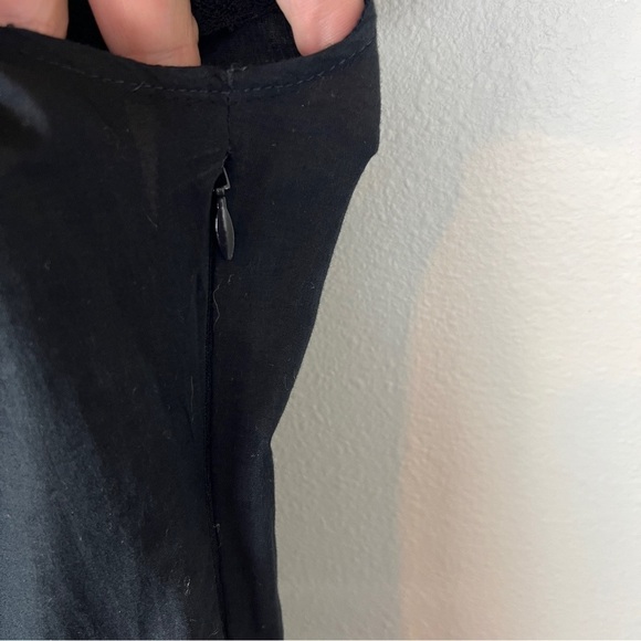 SEA New York Black Lace Ruffle Top - Picture 5 of 6